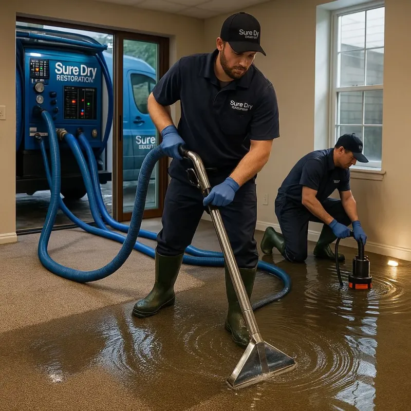 Water Extraction and Removal process in Jackson, TN